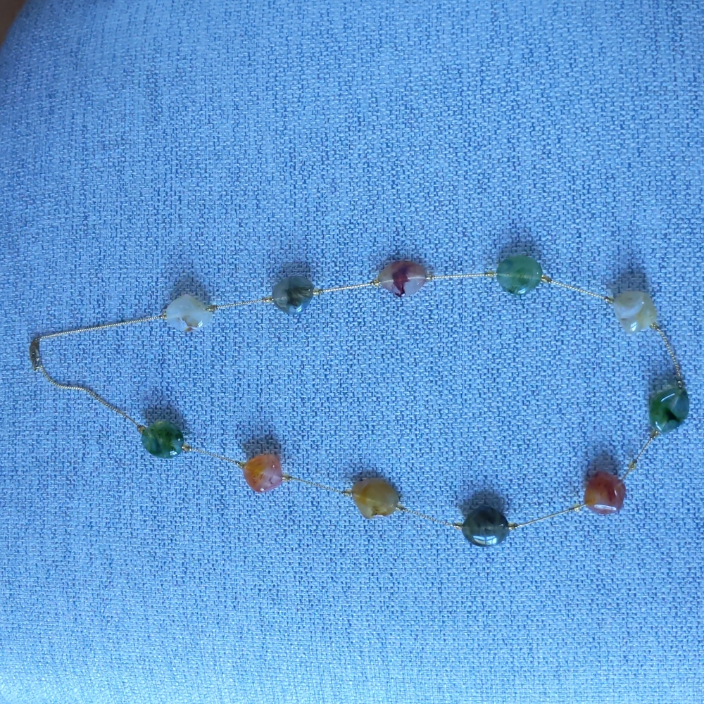 Colorful beads necklace